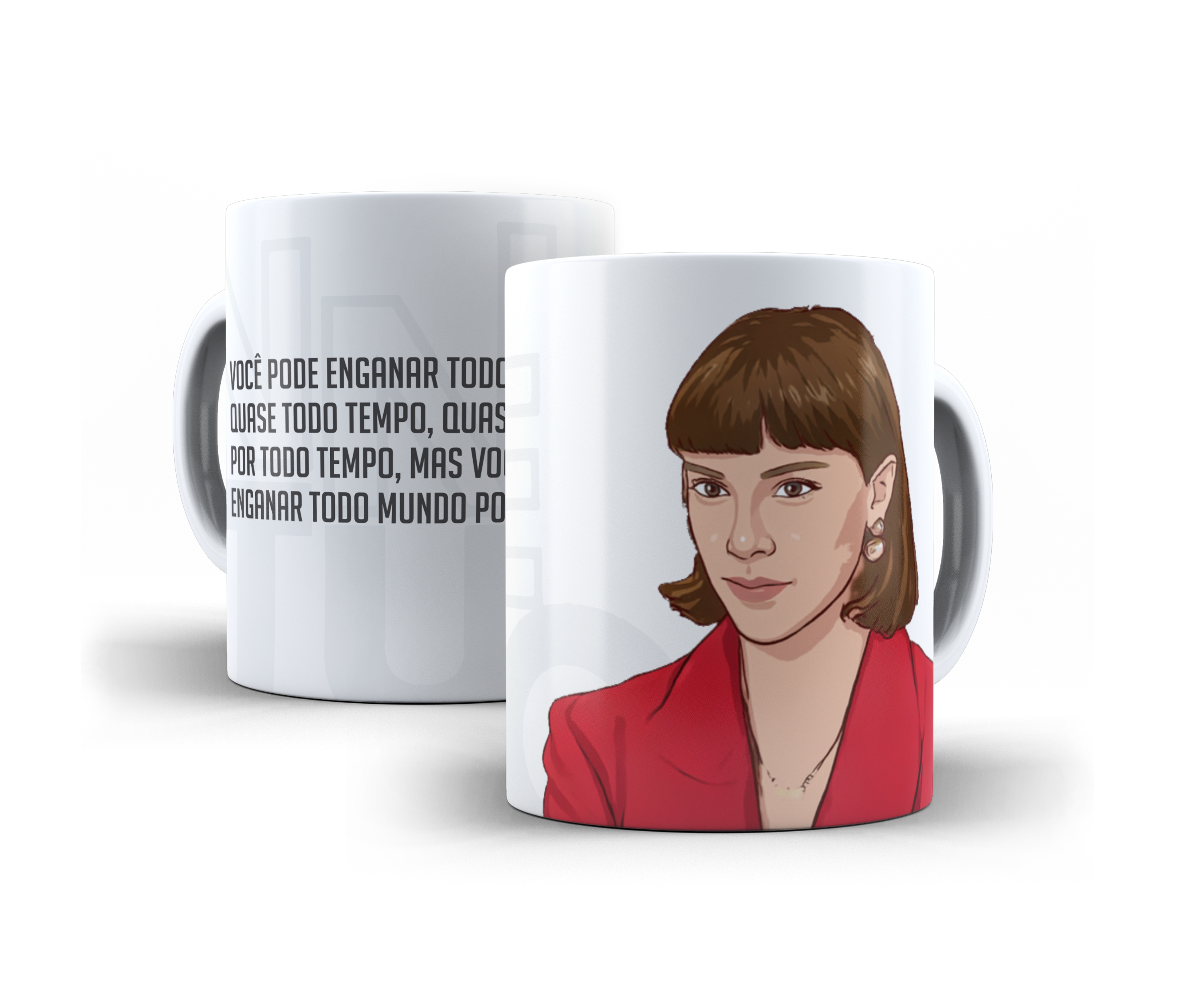 Caneca Vale Tudo – Frase Icônica de Solange Duprat